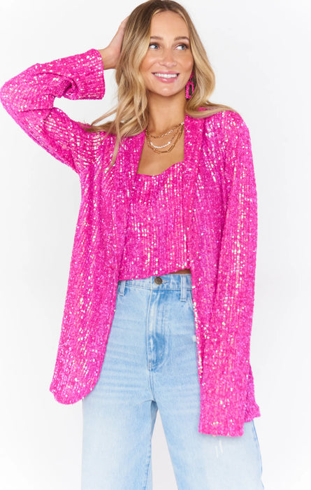 Disco Sequin Blazer